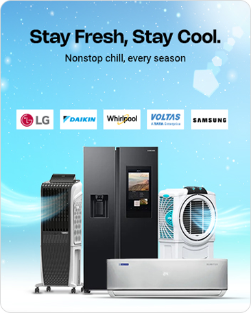 Stay Fresh, Stay Cool cooling appliances banner